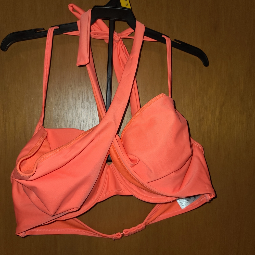 Old Navy Bright Coral Bikini Set